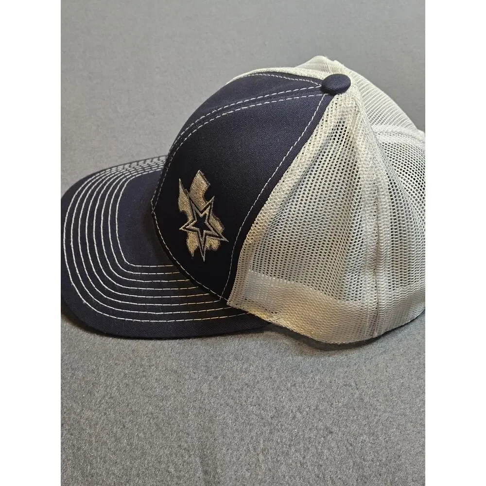 Platinum Series Dallas Cowboys Mens One Size Fits All Blue Baseball Cap Trucker - Picture 2 of 9